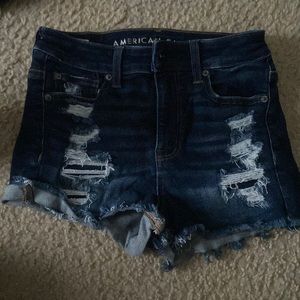 American eagle jean shorts